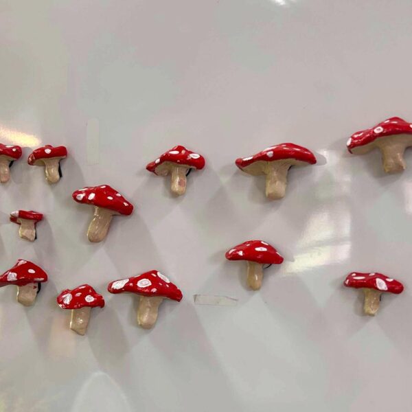 Aimant en céramique - champignon